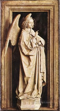 Jan van Eyck Painting - Annunciation 1 Renaissance Jan van Eyck